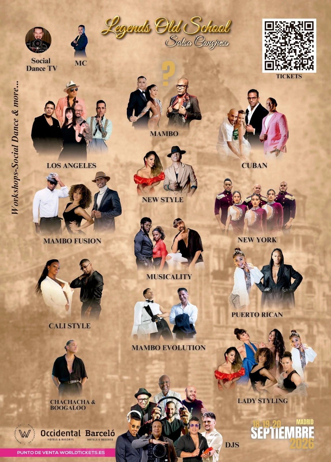 LEGENDS OLD SCHOOL SALSA CONGRESS 2026