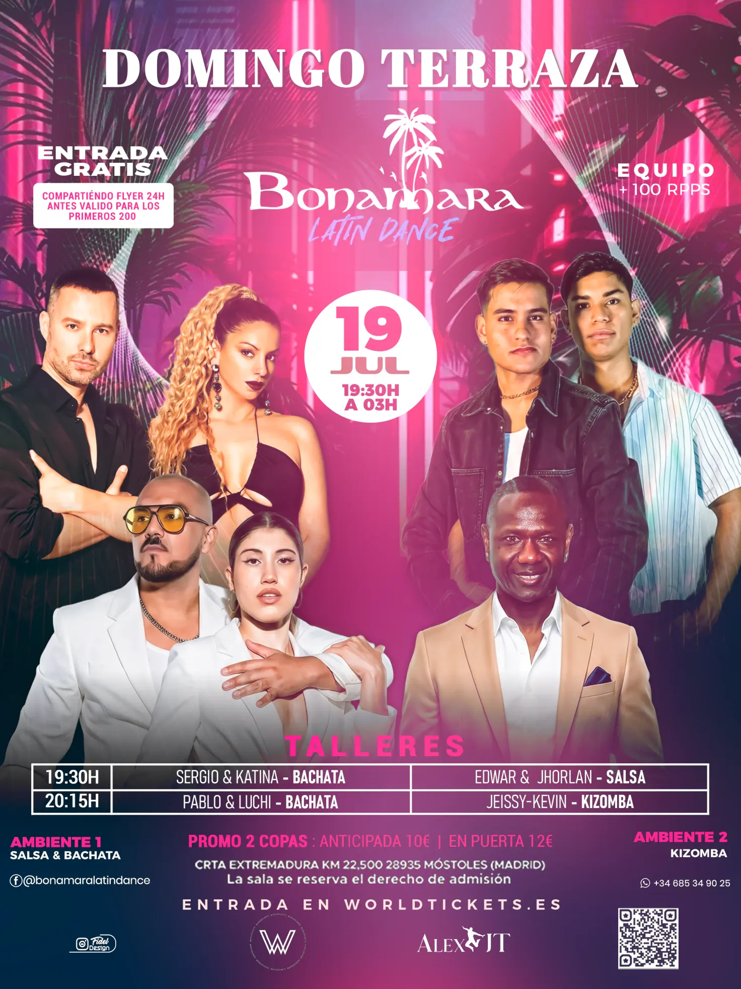 BONAMARA LATIN DANCE 19 JULIO