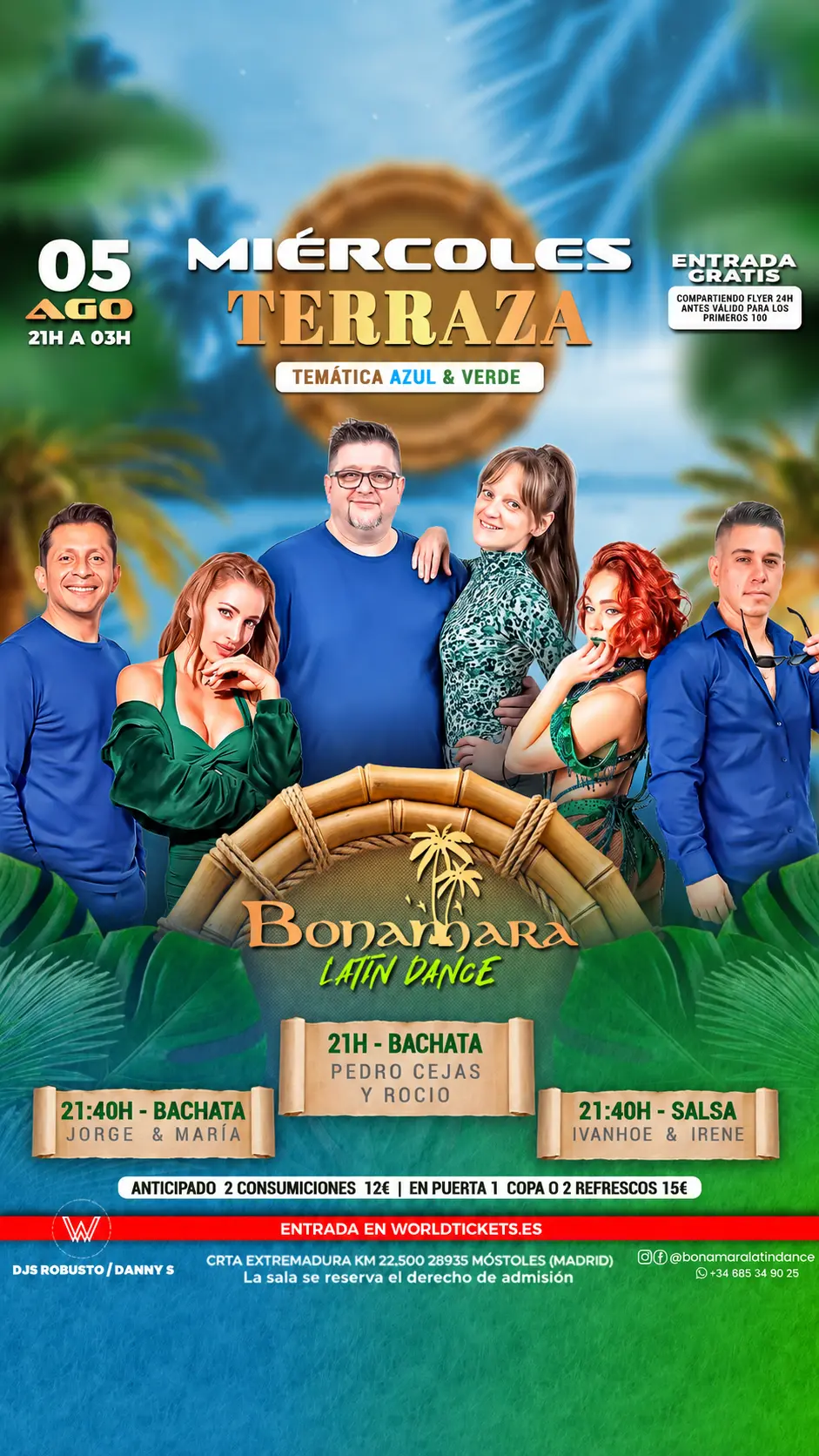 BONAMARA LATIN DANCE 5 AGOSTO