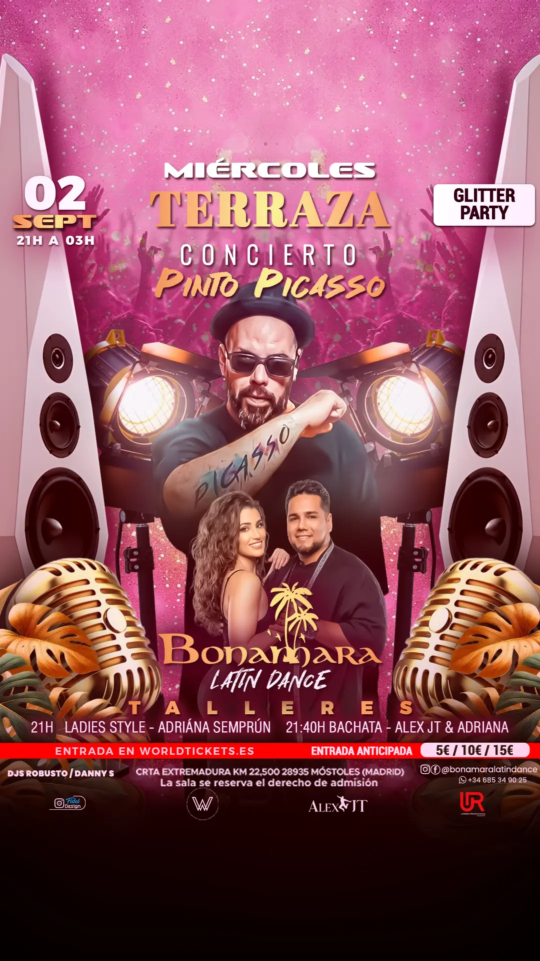 CONCIERTO PINTO PICASSO -BONAMARA LATIN DANCE 2 SEPT