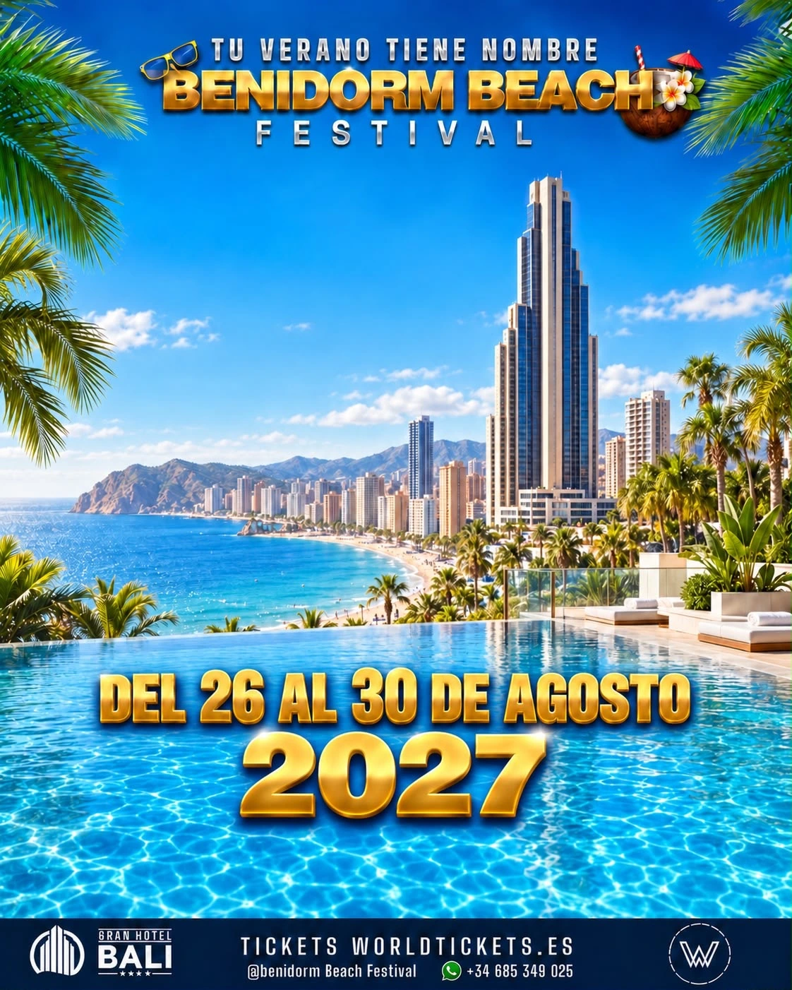 BENIDORM BEACH FESTIVAL 2027