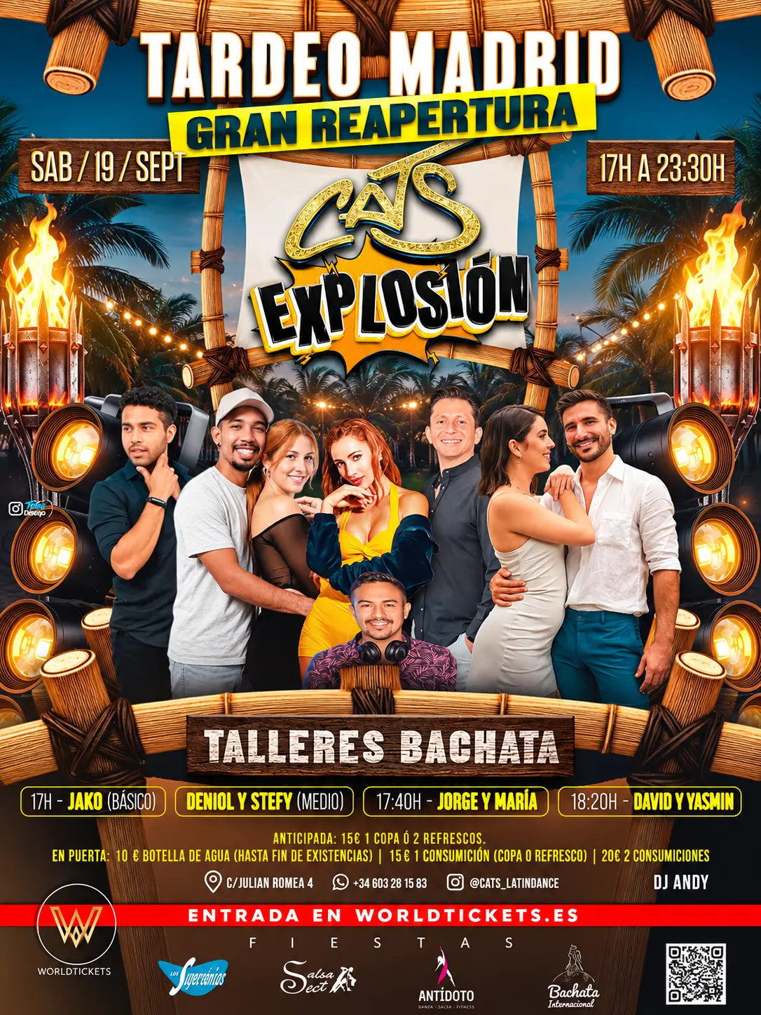 TARDEO CATS EXPLOSIÓN - GRAN REAPERTURA