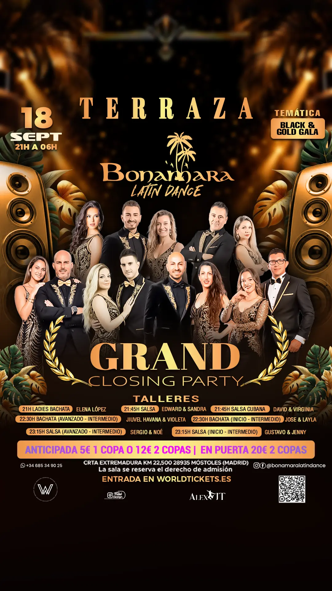 BONAMARA LATIN DANCE 18SEPT CLOSING PARTY