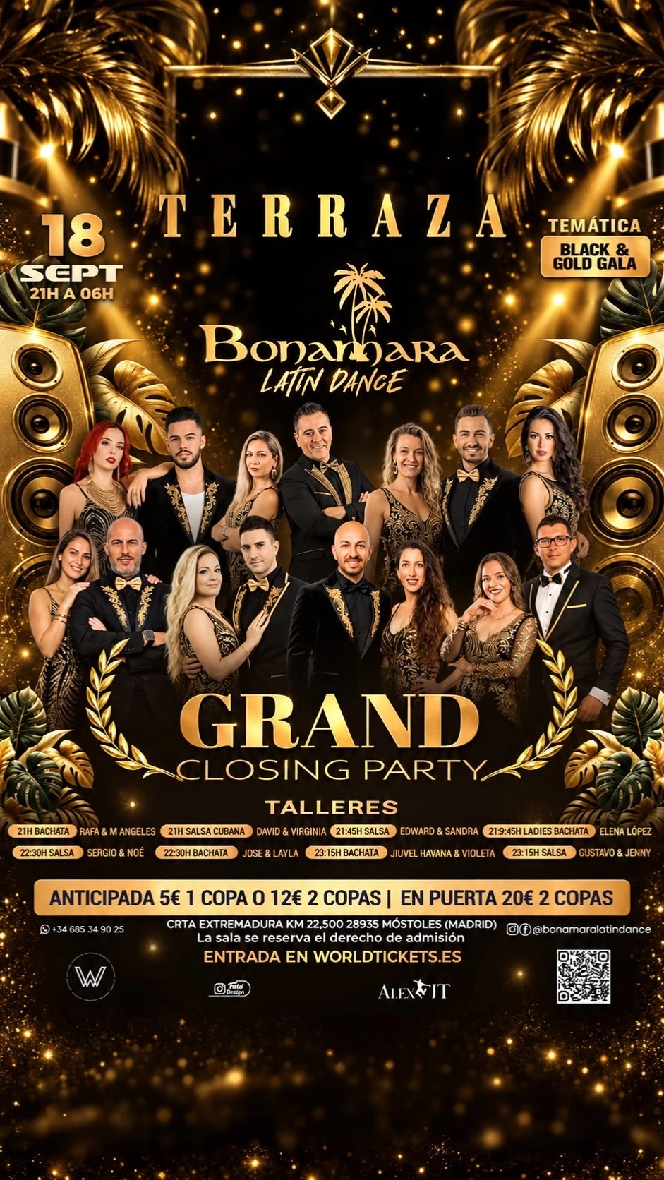 BONAMARA LATIN DANCE 18SEPT CLOSING PARTY