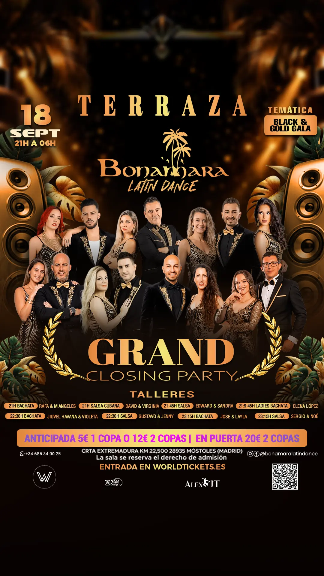 BONAMARA LATIN DANCE 18SEPT CLOSING PARTY